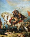 attila le hun Eugène Delacroix
